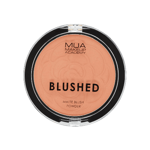 MUA Blushed Matte Blush Powder Papaya Whip-5055402963885