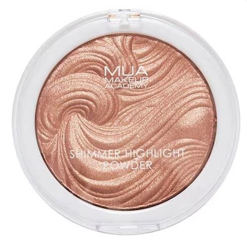 MUA Highlighter Shimmer Powder Radiant Cashmere-5055402975710